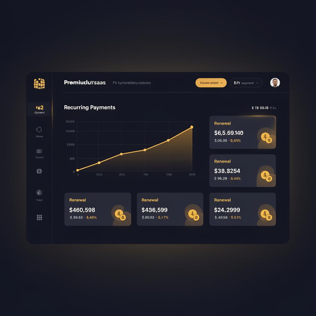 الدفع المتكرر والاشتراكات